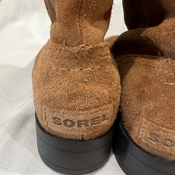 Sorel for Kids waterproof suede boots size 3 - Picture 4 of 8